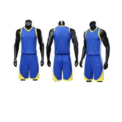 China Sets Good Quality Sublimation Printed Basketball Set Custom Mens Basketball Uniforms for sale