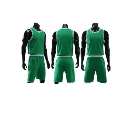 China Custom Sets Factory Logo 100% Polyester Basketball Shorts Mens Basketball Tank Tops for sale