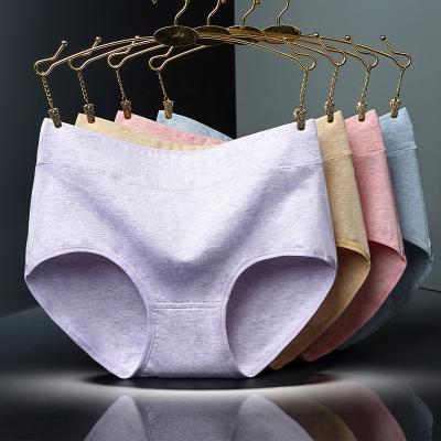 China New Arrival Antibacterial Sexy Cotton Lace Middle Waist Women Panties Underwear 1137 for sale