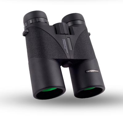 China 10X42 TELESCOPE life travel waterproof outdoor viewing eyepiece green film telescope low light night vision binoculars big for sale