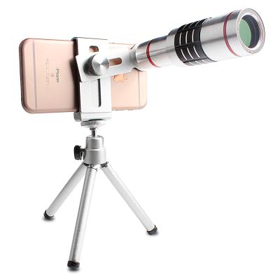 China Selling Besting Portable 18x Telephoto Zoom Lens With Tripod For Mobile Phone Camera for sale