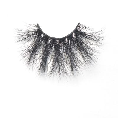 China Handmade lash maker wholesale 3d mink eyelashes, 25mm mink eyelashes, false eyelash glue for sale