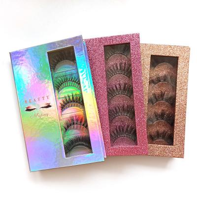 China Handmade Start Selling Eyelashes 50 Pairs Dramatic Mink Lashes Strip Mink Eye Lashes Bulk Sellers for sale