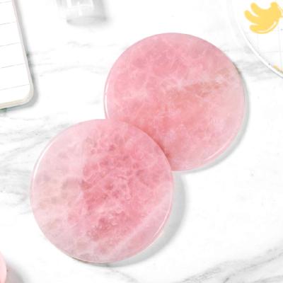 China Synthetic Hair Hot Pink Jade Stone Lashes Wick Stone Wick Tile With Stone Lash Makeup Eyelash Extension for sale