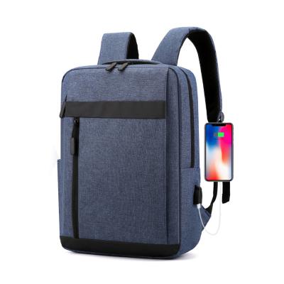 China Waterproof Men's Backpack Custom Logo Backpack Business Multifunctional USB Charging Computer Bag for sale