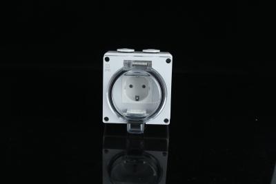 China IP66 Waterproof Switches and Sockets German type for sale