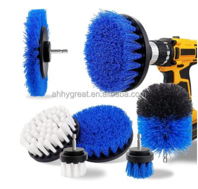 China Reusable Car Detailing Brush Set The Drill Brush Attachment Drill Scrubber Cleaning Brush For Car for sale