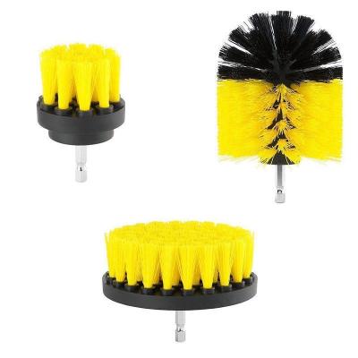 China Durable 4 Piece Drill Brush Attachment Set Drill Friction Brush for sale