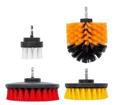 China Sustainable Drill Brush Scrubbing Pads Power Scrubber Brush Scrub Pads Cleaning Kit for sale