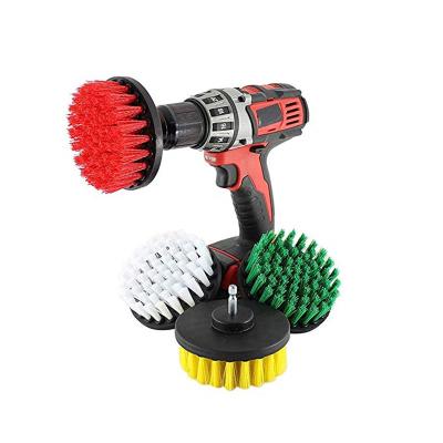 China Sustainable Electric Drill Brush Grout Scrubber Power Cleaning Brush Tub Cleaner Tool for sale