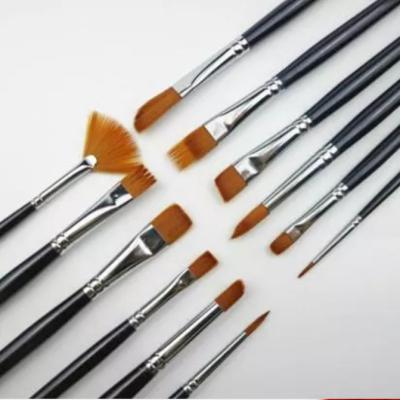 China Cleanging / Coating /painting Drawing Brush Pen Pig Hair Artist Oil Paint Brush Art Brushes for sale