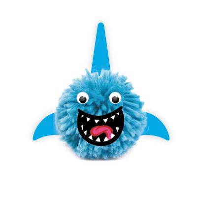 China Creative Blue Monster Toy Pom Pom Craft Kids DIY DIY Kit for sale