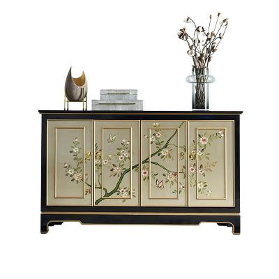 China Other Luxury Marble Top Storage Cabinets Organizers Metal Sideboards Italian Wood Living Room Furniture for sale