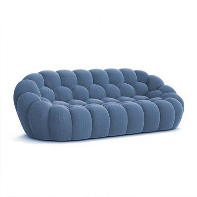 China Other Hot Sale Sofa Set Living Room Modern Luxury Bubble Sofa l Shape Cloud Pouf Couch for sale