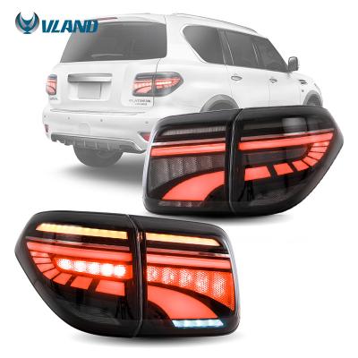 China 2008-UP Performance Tail Light VLAND Factory LED Taillights Rear Tail Lights Lamp For NISSAN Patrol SE Patimum Nismo LE Titanium for sale