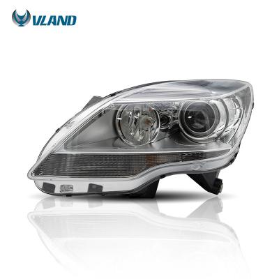 China 100% VLAND factory wholesales W251 waterproof modified car Front Lamp For Mercedes-Benz R class 2009-2017 for sale