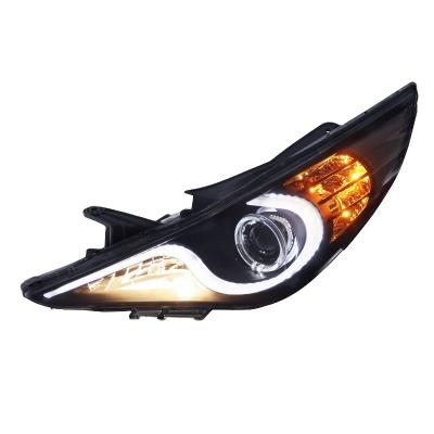 China Factory Wholesale Plug & Play 2011 Vland Head Lamp 2012 2013 2014 Head Light For Hyundai Sonata Headlights for sale