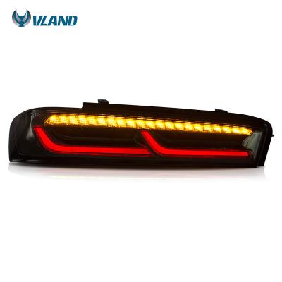 China VLAND Automotive Industry Factory Wholesale Full LED Taillights Rear Light Sequential Rear Light 2016-2018 SS Gen6 For Chevrolet Camaro Tail Light for sale