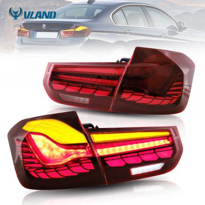 China PMMA+ABS+Aluminum VLAND Factory Wholesale Design M4 Sequential LED Tail Lights Tail Lamp Rear Lights F35 F80 2012-2014 2015 3 Series For BMW F30 for sale