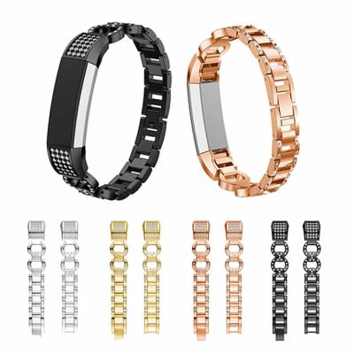 China Unique High Quality Fashionable Style Watch Strap Fancy Strap For Fitbit Alta Series Watch Band Stainless Steel Bands for sale