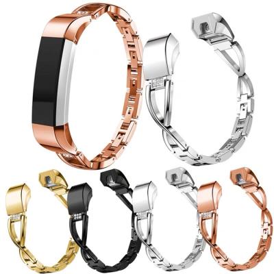 China Factory Made Fashionable Shenzhen Stainless Steel Replacement Watch Band Strap For Fitbit Alta Watch Band for sale