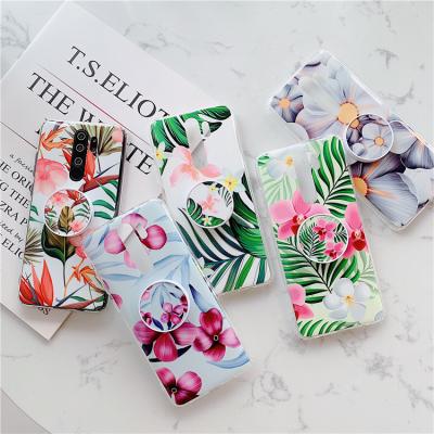 China Herbs and Flower Herbs Flower Case Phone TPU Cover Silicone Back Cover Bumper Case for Xiaomi Note 8Pro for sale