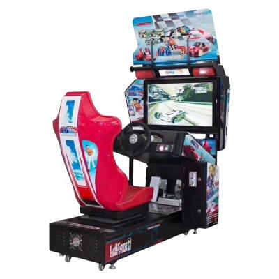 China Metal + Acrylic Arcade Racing Games, Kids' Driving Simulators, Cheap Car Racing Game Consoles For Sale for sale