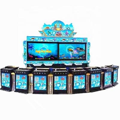 China Metal + Acrylic Casino Fishing Game 8 Players Shooting Fish Game Hunter High Yield Game Machines For Sale for sale