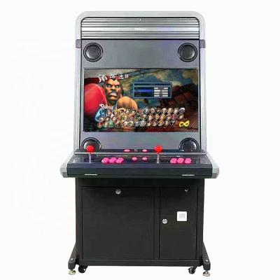 China Wholesale Price Metal 32 Inch Coin Slot Powered 3D Video Game Machine Fighting Arcade For Game Hall Bar for sale