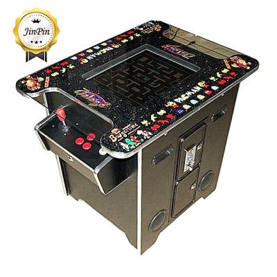 China Wooden Case + Plastic 19 Inch Coin Arcade 60 in 1 Cocktail Game Table Eat Bean Retro Game Machine for sale