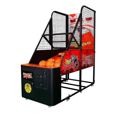 China Circle Indoor Arcade Basketball Games Coin Operated Basketball Simulation Dunk Game 2460*1200*2600cm for sale