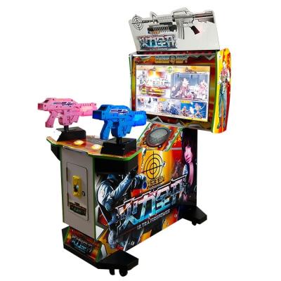 China High Quality Coin Operated Shooting Arcade Game Machine 2 Person Long Life For Game Room L115*W83*H167cm for sale