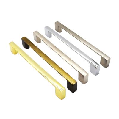 China Modern Hot Selling Door Pulls Furniture Handle Cabinet Hardware Zinc Alloy Door Handles for sale