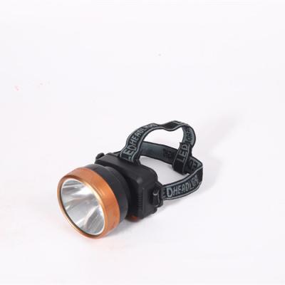 China Camper Fishing Stock Wholesale Custom Head Lamp Dry Battery LED Head Lamp for sale