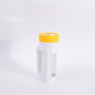 China Emergency Manufacturer Supply Solar Rechargeable LED Mobile Torch Flashlight Search Light for sale