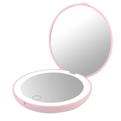 China Professional Hot Sale LED Light Lighted Makeup Mirror For Cosmetic for sale