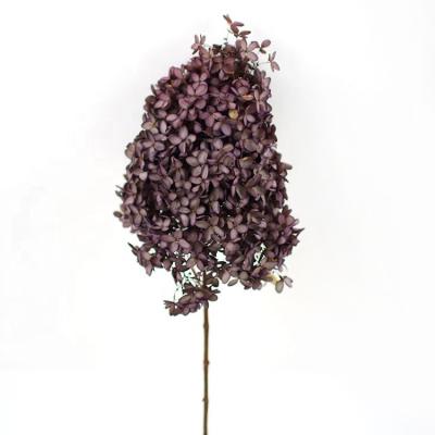 China Wedding Flower Arrangements Wholesales Dried Wedding Decorative Flower Anna Preserved Flower Hydrangea for sale