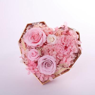 China Yuannan Factory Eco-friendly Wholesale Preserved Rose Flower Gift For Friend for sale