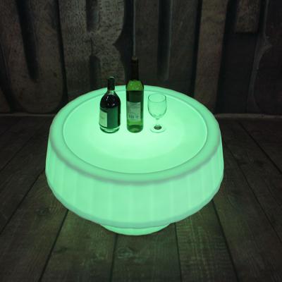 China Modern Table Bar Cafe Bar Cafe Light Led Colors Table Design for sale