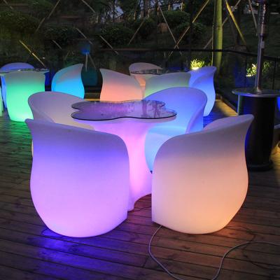 China Other Glowing Color Changing LED Led Light Japanese Aquarium Bar Table for sale