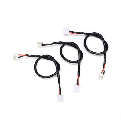 China Customized Length Electronic 2Pin-12 Pin Mini Jst 2.54xh 22Awg Shielded Wire Terminal Socket Plug Connector Wire Harness for sale