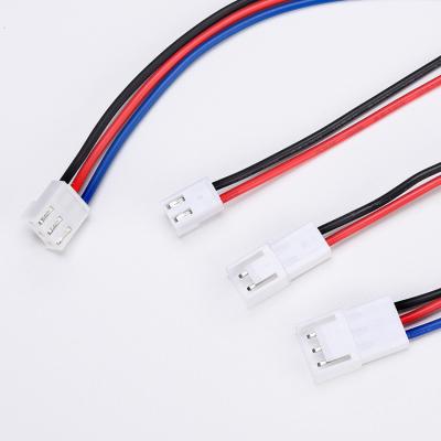 China Electronic Male Female Socket Plug Vh3.96 Crimped Cable Wires Jst Xh 3 Pin Male Female Connector With Wire for sale