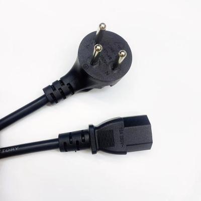 China Consumer Electronics Israel SI-32 Plug To IEC320 C13 1.8m Power Cable 3*0.75m2 for sale