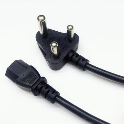 China Large South Africa 3*0.75M2 1.5m Industrial Universal Power Plug AC Travel Charger Plug Power Cord for sale