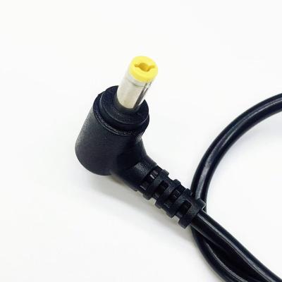 China COMPUTER 4.0 x 1.7mm Full Pin DC Tip Plug Copper Connector For HP Dell With Cord / Cable 1.5m for sale