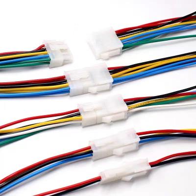 China 5557 5569 Electronic 2P 4P 6P 8P 10P 12P 14P 16P 18P 20P Male And Female Connector Freezer Refrigerator Wire Harness Factory for sale