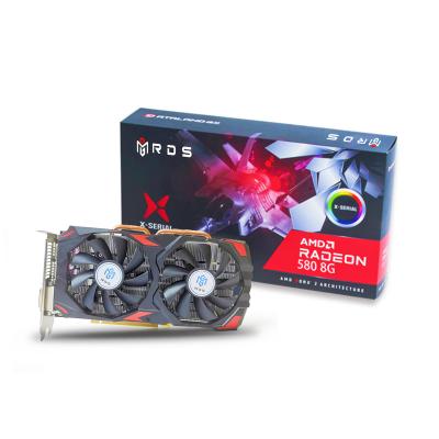 China Rx 580 8gb Amd Radeon DDR5 VGA Desktop Graphics Card 256Bit for GPU 3070 3080 3090 Platform Gaming RTX2060s 3060 for sale