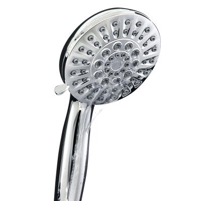 China With Slide Bar Villa Rainfall ABS Chrome Full Set Shower Head With Slide Bar Jet Shower Set for sale