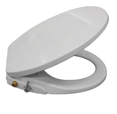 China Slow-end Toilet Seats Non-Electric Bidet Toilet Seat Extended Dual Cover Wall Mounted Toilet Lid Bidet Sprayer Bidet Seat Cover for sale