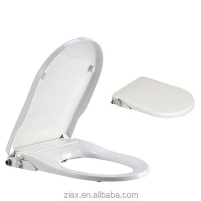 China Hot Sale Slow-end Toilet Seats White D Shape Non Electronic Bidet Toilet Seat Cover for sale